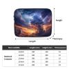 Clouds and Lightning Laptop Case 15 inch, TSA Laptop Sleeve Shockproof Protective Notebook Case Water Resistant Computer Carrying Cover Briefcase Handbags Men Women Computer Bag view 4