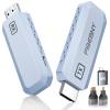 Wireless HDMI Transmitter and Receiver 4K Decode 1080P Output Ultra Low Latency, Plug&Play 2.4G/5G Portable Extender,165FT HD Display Adapter for TV Box/PC/Laptop/Projector/DV/Camera light colour view 1