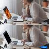 AIZYR Magnetic Laptop Privacy Screen Filter Anti Blue Light Monitor Privacy Screen Filter, Removable Anti Peeping Screen Protector Anti Scratch Anti Spy,27inch 598 * 337mm view 2