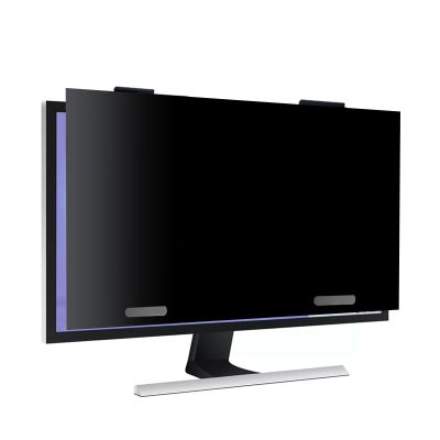 AIZYR Hanging Privacy Screen Protector for Computer Anti Blue Light Filter, Removable Anti Scratch Anti-UV Anti Spy Privacy Shield,27inch 612.6mmx356mm