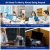 AIZYR Hanging Privacy Screen Protector for Computer Anti Blue Light Filter, Removable Anti Scratch Anti-UV Anti Spy Privacy Shield,27inch 612.6mmx356mm view 4