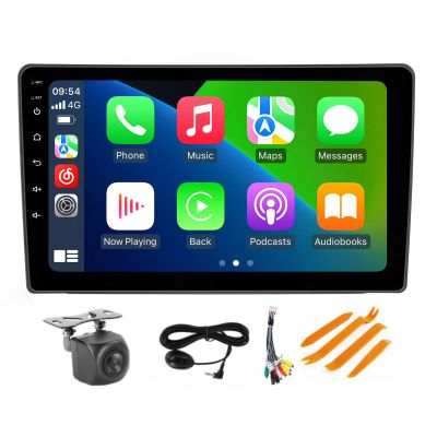 Android Stereo for Toyota Tundra 2003-2006 Sequoia 2003-2007 - 9" IPS Touch Screen Built-in Car-Play Android Auto/GPS Navigation/5G WiFi/FM/SWC/AHD Camera