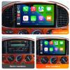 Android Stereo for Toyota Tundra 2003-2006 Sequoia 2003-2007 - 9" IPS Touch Screen Built-in Car-Play Android Auto/GPS Navigation/5G WiFi/FM/SWC/AHD Camera view 2
