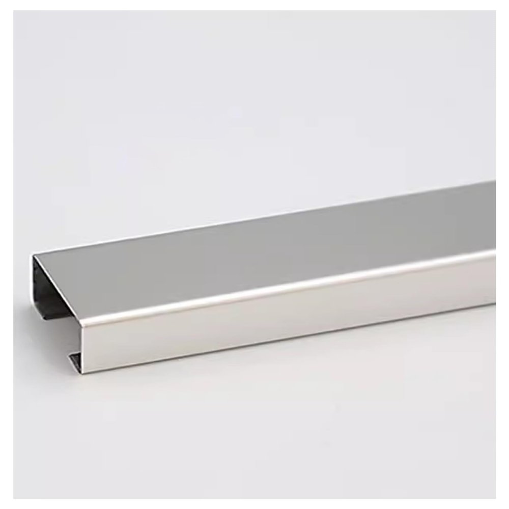 Cable Raceway Metal Self Adhesive,Wall/Floor Mounted Wire Channels,3.3ft Long Cable Hider Floor Cord Cover for Wires(Sliver,60x30mm)