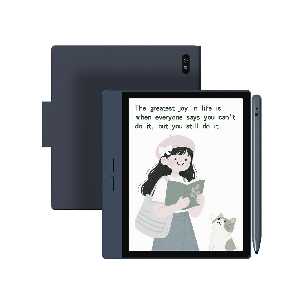 Bigme B7 Color ePaper Tablet 7 Inch 8+128GB Ebook Reader with 4G Calling, 3000 mah (Blue)