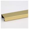 Cable Raceway Metal Self Adhesive,Wall/Floor Mounted Wire Channels,3.3ft Long Cable Hider Floor Cord Cover for Wires(Gold,30x15mm) view 1