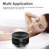 ASHATA Bluetooth Speaker, Mini Bone Conduction Portable Speaker, Wireless Shower Speaker with Suction Cup, Dual Speaker Stereo Bass Sound, for Home, Outdoor, Party (Black) view 3