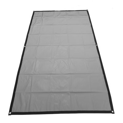 YUEHISY Projector Screen 150 inch Projection Screen Indoor Outdoor, HD 16:9 Anti Light Viewing with Eye Comfort, Home Theater Cinema Screen (100 Inches (87 X 49.2in))