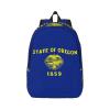 DUWAA Oregon State Flag print Backpack Travel Backpacks for Women Men College Backpack Computer Bag for Travel view 1