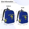 DUWAA Oregon State Flag print Backpack Travel Backpacks for Women Men College Backpack Computer Bag for Travel view 4