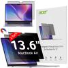 Acer [2 Pack Laptop Privacy Screen for MacBook Air 13 Inch (2022-2025 M1,M2,M3,M4), Eye Protection Anti Spy/Glare Blue Light Computer Monitor Privacy Filter, Dual-sided Magnetic & Removable view 1