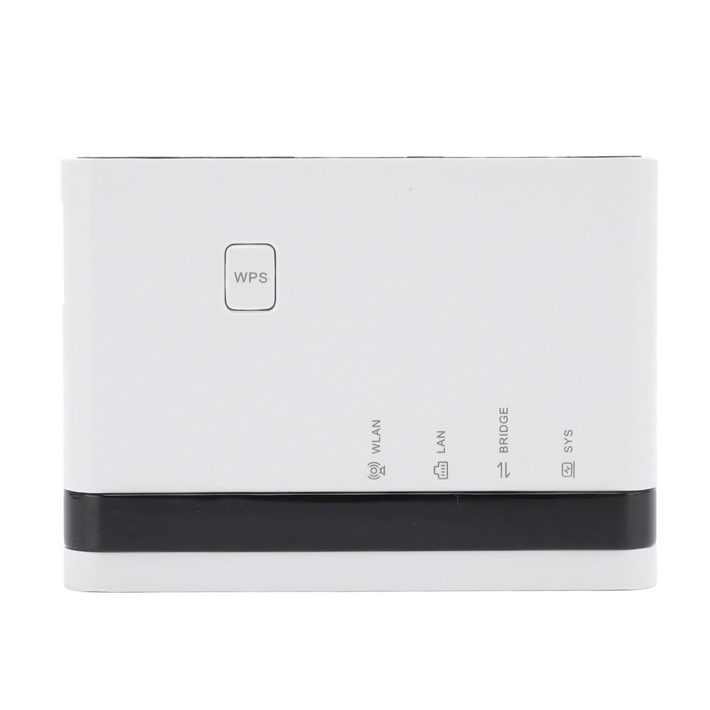 Wireless Print Server, Support up to 4 Printers with USB 2.0 Port and 100Mbps Network Bridge, for OS, Standalone Mode Available, Ideal for Homes, Warehouses, Stores (US Plug)