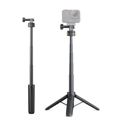 Dpofirs Selfie Selfie and Magnetic Sports Camera Tripod, 20.8 Inch Camera Mount with Non-Slip Pads, 4 Height Levels, Tripod for Video Recording