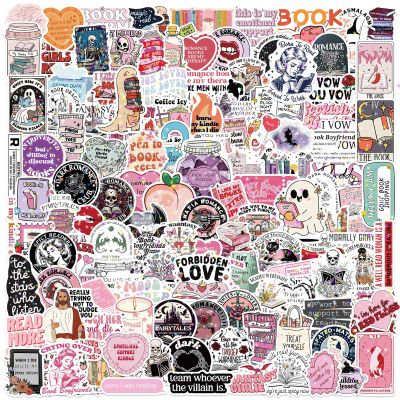 150 PCS Holographic Book Stickers for Kindle, Aesthetic Romance Bookish Sticker Pack, Waterproof Glitter Vinyl Reading Booktok Decals for for Adults Book Lovers, Journals, Water Bottles & Scrapbooking
