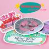 150 PCS Holographic Book Stickers for Kindle, Aesthetic Romance Bookish Sticker Pack, Waterproof Glitter Vinyl Reading Booktok Decals for for Adults Book Lovers, Journals, Water Bottles & Scrapbooking view 3