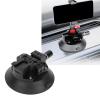 4.6 Inch Suction Cup Camera Mount Bracket, Equipped with Multiple 0.25in and 0.375in Mounting Holes, Quick Release Car Mount with Phone Holder & Action Cam Adapter view 4