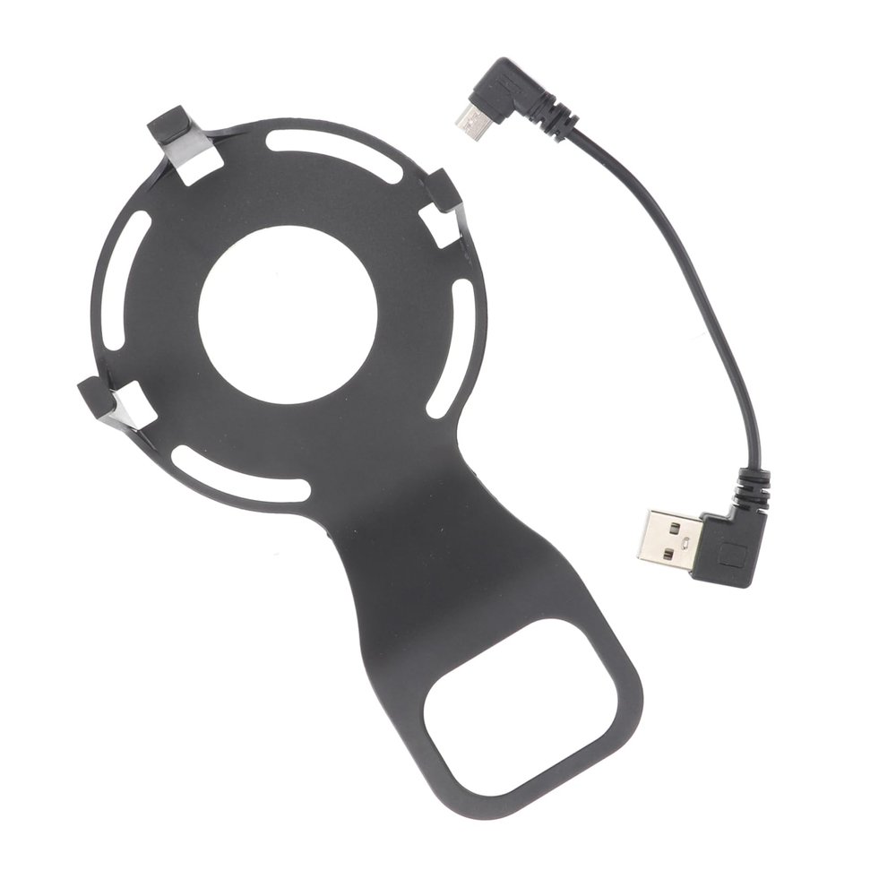 FONDOTIN 1pc Wall-Mounted Holder Compatible Non-Punch Design for Easy Installation for Living Room and Bedroom Use