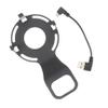 FONDOTIN 1pc Wall-Mounted Holder Compatible Non-Punch Design for Easy Installation for Living Room and Bedroom Use view 1