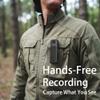 Mini Body Camera 1080P, Wearable Clip-On Body Cam with 180 Rotating Lens, Compact Hidden Camera, IR Night Vision, One-Button Recording for Work, Security & Personal Safety (TF Card Not Included) view 3