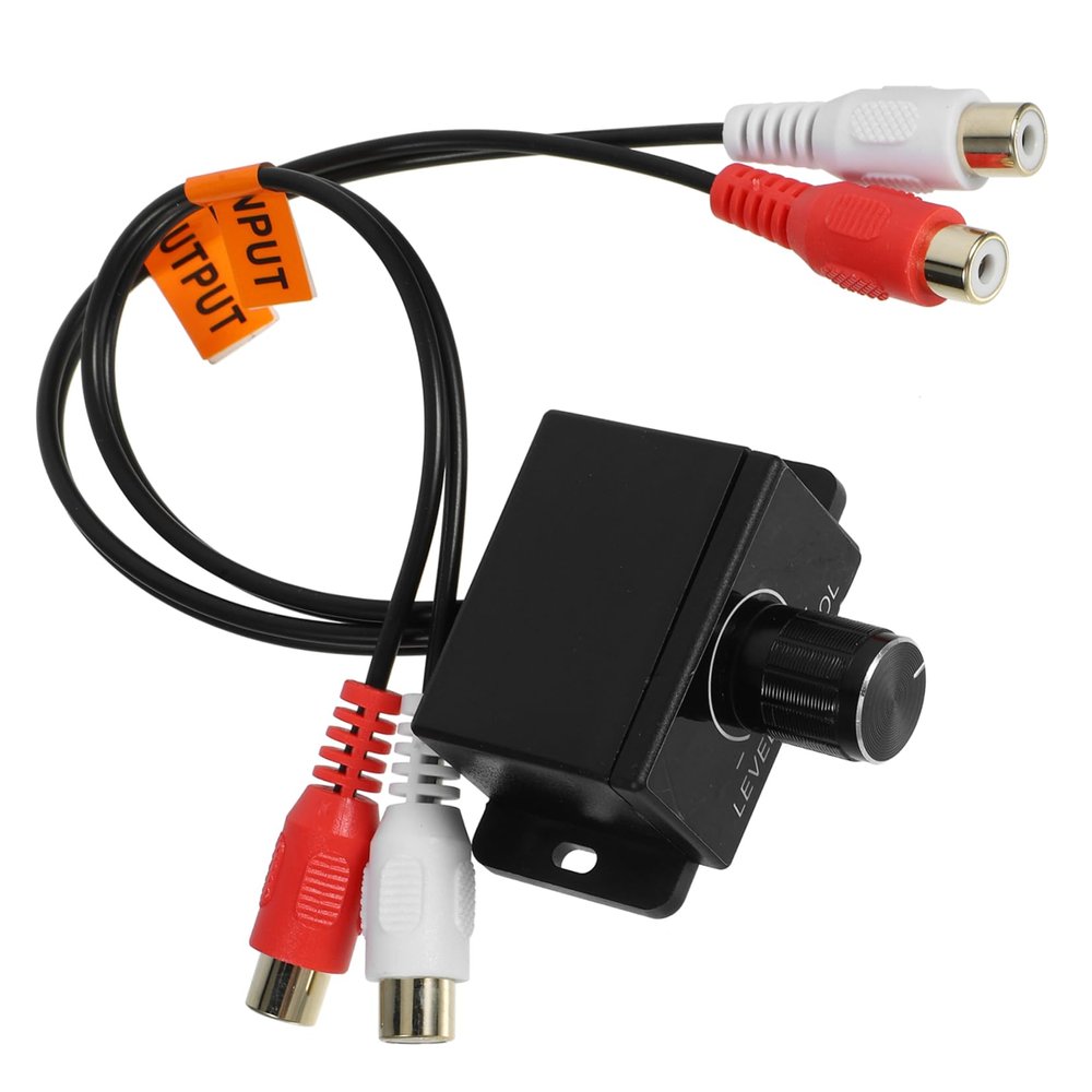 JUMPLAWN Car Remote Amplifier Level Controller Audio Amplifiers Regulator Bass Control Knob Distribution Block
