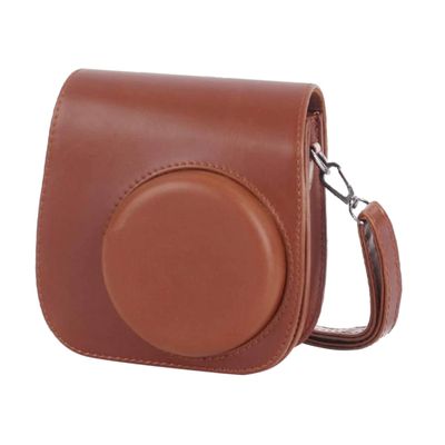 Angoily Camera Protector Cover for Mini Shoulder Strap Premium PU Fleece Interior Travel Friendly Design Photography Accessories