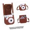 Angoily Camera Protector Cover for Mini Shoulder Strap Premium PU Fleece Interior Travel Friendly Design Photography Accessories view 3