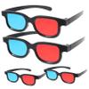 STOBOK 4pcs Glasses for Movies Plastic Eyewear for Tv and Projectors Enjoy Distortion Viewing Compatible Mobile Computer and Projector view 1