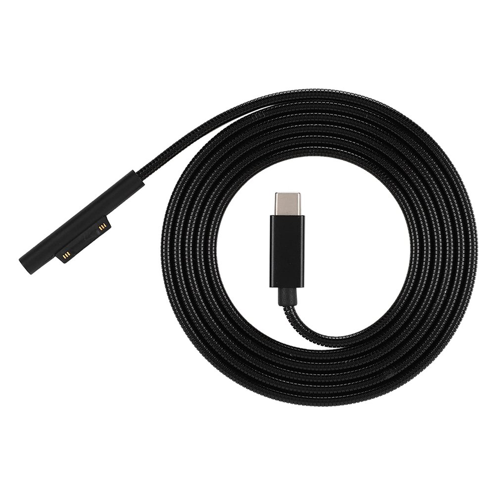 Haofy Robust PD Charge Cable for Probook, Efficient Transmission, 15V 3A Power, Carofficebed for Compact Design, C Interface, Anti-Lose Connector Heads