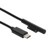 Haofy Robust PD Charge Cable for Probook, Efficient Transmission, 15V 3A Power, Carofficebed for Compact Design, C Interface, Anti-Lose Connector Heads view 4