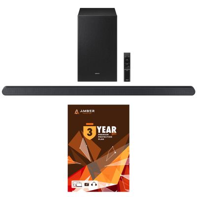 Samsung HW-S700D 3.1Ch Ultra-Slim Soundbar and Subwoofer with 3 Year Amber Protection Plan (2024)