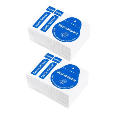 DIYEAH 200pcs Phone Screen Dust Absorber Screen Cleaner for Phones Tablets Cameras Portable Dust for Daily Use Effortlessly