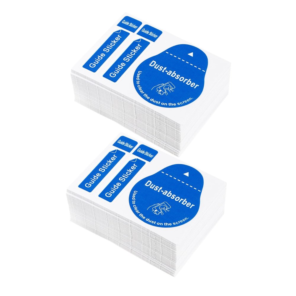 DIYEAH 200pcs Phone Screen Dust Absorber Screen Cleaner for Phones Tablets Cameras Portable Dust for Daily Use Effortlessly