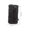 OSOLADY Camera Lens Pouch Water Resistant Lens Case for Cameras Durable PU Material with Smooth Zipper Storage for Photographers view 2