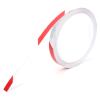 Alomejor Light Strip Sticker with Reflective Ribbon for DIY, Durable and Wear with Warning Effect (Red and White) view 2