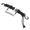 Alomejor Diving Coil Lanyard LossProof Flexible Quick Release Buckle for M4 Handle Fittings, Suitable for Dive Lights Cameras Snorkeling (Grey) view 4