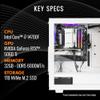 Thermaltake LCGS View 1460TS-350 Gaming Desktop (Intel Core i7-14700F, 32GB 6000MT/s DDR5 RGB Memory, NVIDIA GeForce RTX 5060 Ti, 1TB NVMe M.2, WiFi, Windows 11) V35S-B76S-56T-LCS view 2
