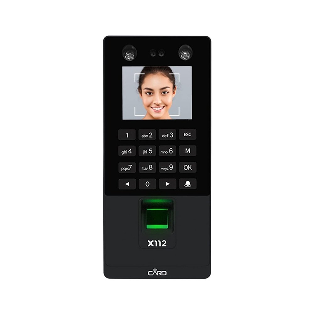 Biometric Facial Access Control System Fingerprint Face Attendance Machine Support Face Password TCP/IP Network