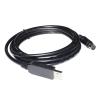 FT232RL USB to MINI DIN 8 PIN MD8 Male Adapter RS232 Serial Communication Cable for LUMINANCE Meter to PC(3metres) view 1