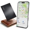 Eelexa Wallet Tracker Card (iOS Only), Compatible with Apple Find My Device, Rechargeable Tracking Card Luggage Tracker for Passports, Laptop, IP68 Waterproof view 1