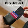 Eelexa Wallet Tracker Card (iOS Only), Compatible with Apple Find My Device, Rechargeable Tracking Card Luggage Tracker for Passports, Laptop, IP68 Waterproof view 2