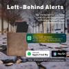 Eelexa Wallet Tracker Card (iOS Only), Compatible with Apple Find My Device, Rechargeable Tracking Card Luggage Tracker for Passports, Laptop, IP68 Waterproof view 3