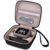 BliFulde Carrying Case for Garmin Xero C1 Pro Chronograph Ballistic Range Shooting, Custom-Insert Storage Holder with Mesh Pocket for USB Cable, Charging Adapter (Brown) view 1