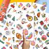 100pcs Back to School Stickers for Kids, First Day of School Sticker Waterproof Decals for Teens Students Classroom Teens Adults Girls Kids Funny Party Decorations view 3
