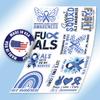 10pcs ALS Awareness Stickers Sheet, Supportive and Hopeful Vinyl Decals for Advocates, and Medical Teams, Waterproof, UV-Resistant, for Laptop, Water Bottle, Journal, Notebook, Phone Case view 3