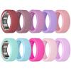 10 Pack Covers Compatible with Oura Ring Gen 4/4 Ceramic/Oura Gen 3 Cover, Ultra-Thin Anti-Scratch Silicone Ring Protector Sleeve for RingConn Gen 2/Gen 2 Air/ULTRAHUMAN Ring AIR view 1
