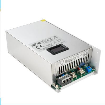 1500W 0-30V DC Switching Power Supply, Industrial Transformer PSU AC to DC 0-30V Adapter Converter for LED Light Strip CCTV Camera Radio Audio Amplifier CNC 3D Printer (MS-1500W-30V50A)