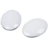 Yaregelun 10PCS Oval Crystal Transparent Clear Glass Cabochon Dome Decor 30X40mm view 1