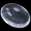 Yaregelun 10PCS Oval Crystal Transparent Clear Glass Cabochon Dome Decor 30X40mm view 2