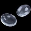 Yaregelun 10PCS Oval Crystal Transparent Clear Glass Cabochon Dome Decor 30X40mm view 3