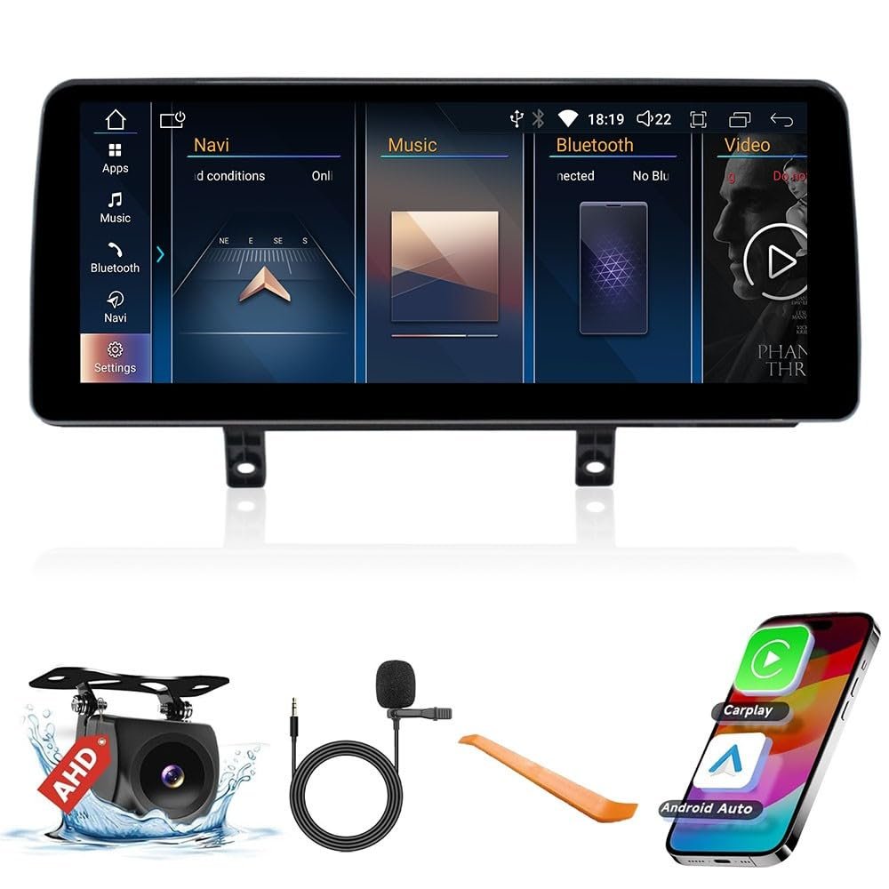 for BMW 3 4 Series F30 F31 F32 F33 F34 F36 2013-2017 12.3" Octa Core 8G+64G Car CarPlay Android Auto Navigation Android Stereo GPS Radio Display IPS Touchscreen Headunit Tablet Media Player